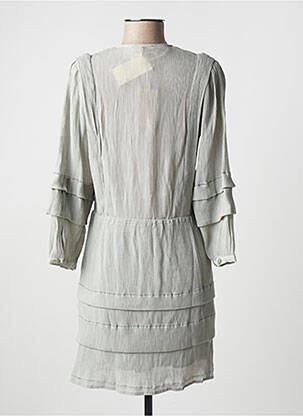 Robe courte gris SESSUN femme