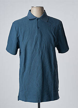 Polo bleu SAMSOE & SAMSOE homme