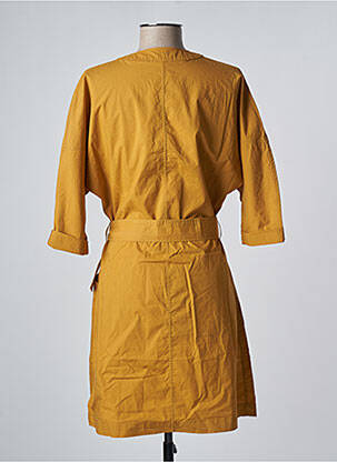 Robe courte jaune BELLEROSE femme
