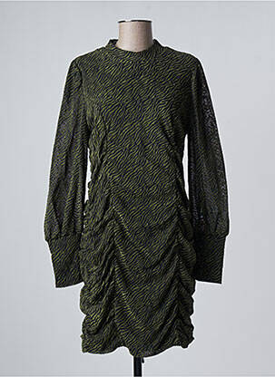 Robe courte vert VILA pour femme