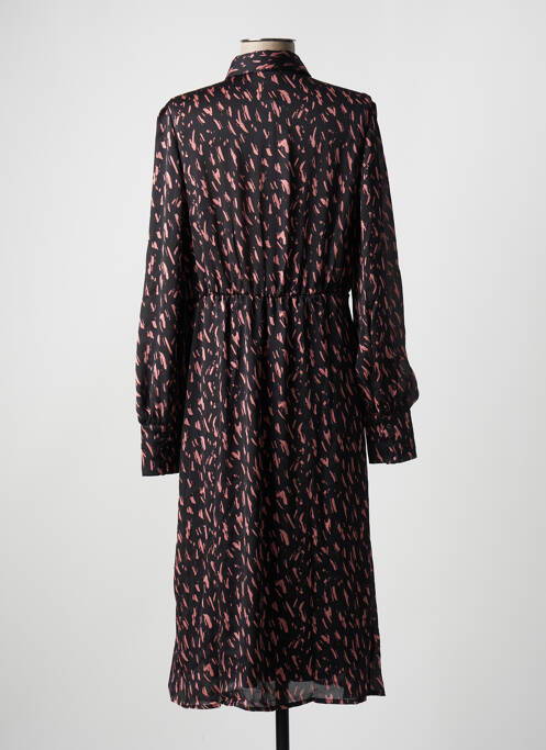 Robe mi-longue noir VILA pour femme