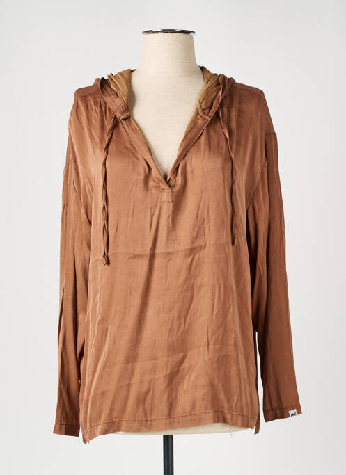 Top marron SAK'S pour femme