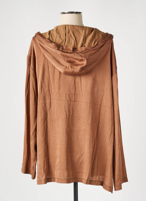 Top marron SAK'S pour femme