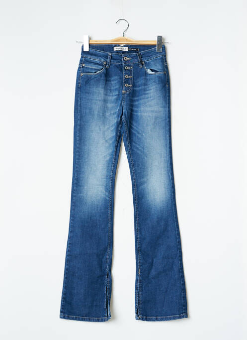 Jeans coupe droite bleu PLEASE pour femme