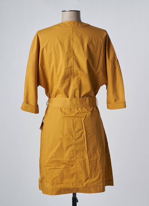 Robe courte jaune BELLEROSE femme