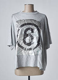 T-shirt gris MAISON MARTIN MARGIELA femme