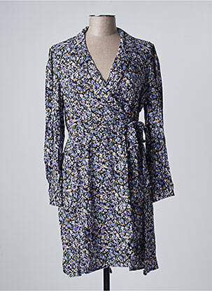 Robe courte noir PIECES femme