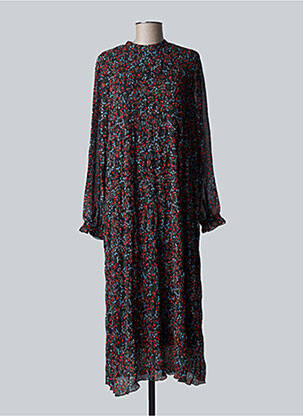 Robe mi-longue noir VILA femme