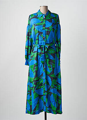 Robe mi-longue bleu ESSENTIEL ANTWERP femme