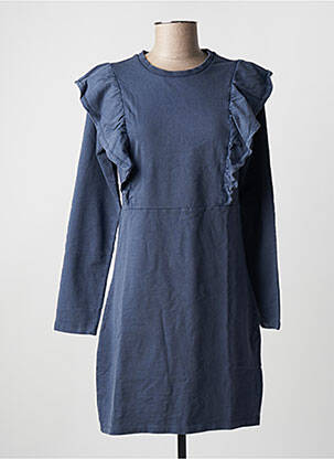 Robe courte bleu PIECES pour femme