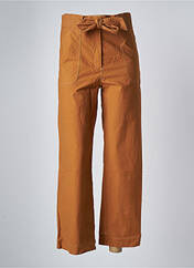 Pantalon droit marron SESSUN pour femme seconde vue