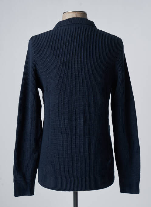 Gilet manches longues bleu SELECTED pour homme