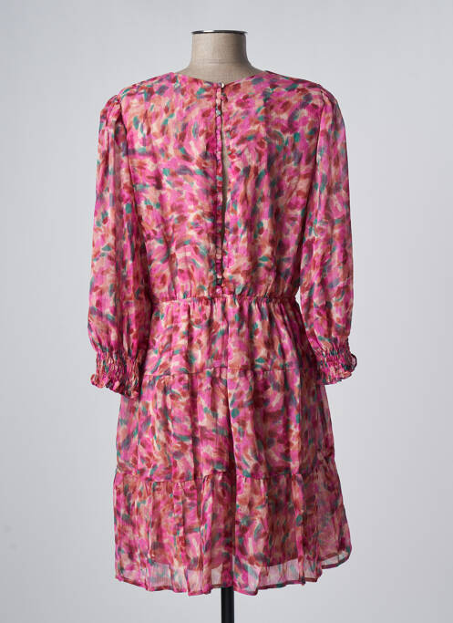 Robe courte rose GRACE & MILA pour femme