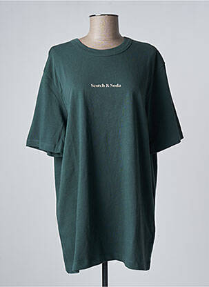T-shirt gris SCOTCH & SODA pour femme