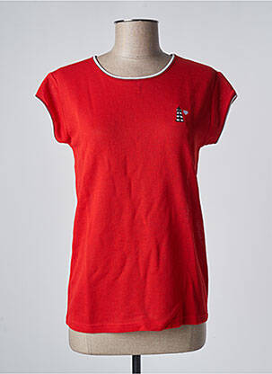T-shirt rouge MOLLY BRACKEN pour femme