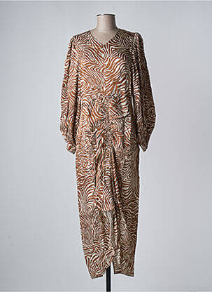 Robe mi-longue multicolore SAMSOE & SAMSOE femme