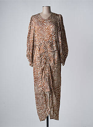 Robe mi-longue multicolore SAMSOE & SAMSOE pour femme