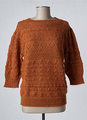 Pull marron LA PETITE FRANCAISE femme