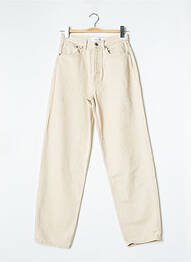 Jeans boyfriend jaune SAMSOE & SAMSOE femme