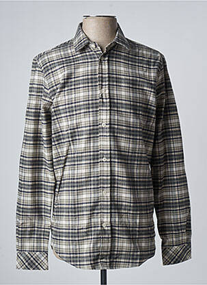 Chemise manches longues gris SAMSOE & SAMSOE homme