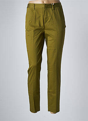 Pantalon droit kaki SCOTCH & SODA femme