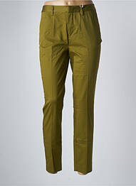 Pantalon droit kaki SCOTCH & SODA femme