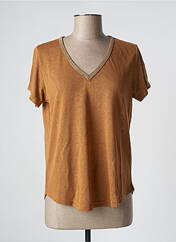 T-shirt beige MOLLY BRACKEN pour femme seconde vue