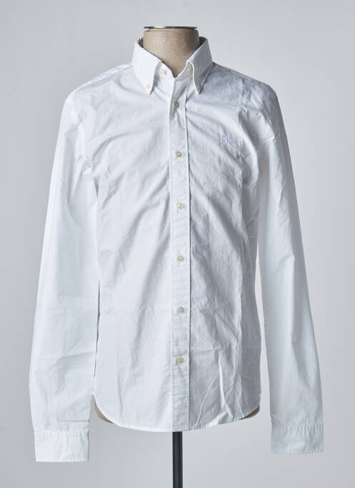 Chemise manches longues blanc SCOTCH & SODA pour homme