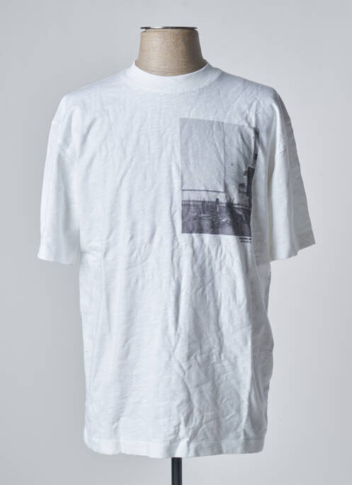 T-shirt blanc CLOSED pour homme