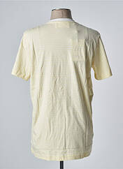 T-shirt jaune SELECTED pour homme seconde vue