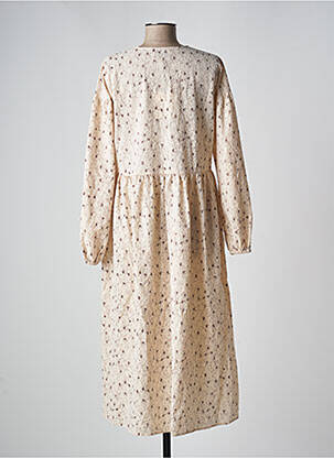 Robe mi-longue beige SECOND FEMALE femme