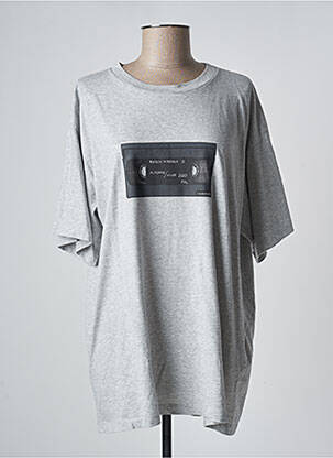 T-shirt gris MAISON MARTIN MARGIELA pour femme