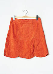 Jupe courte orange VILA pour femme seconde vue