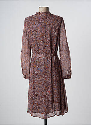 Robe mi-longue marron SESSUN femme