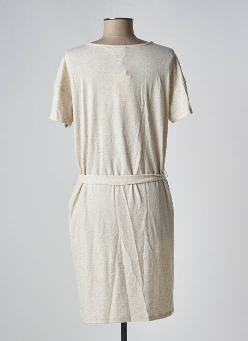 Robe courte beige VILA pour femme