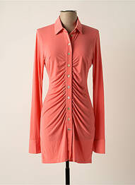 Robe courte rose RECC femme