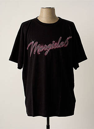 T-shirt noir MAISON MARTIN MARGIELA pour femme