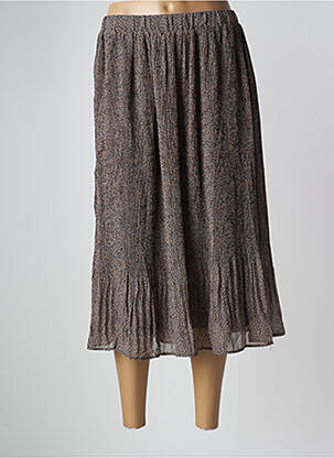 Jupe mi-longue noir MOLLY BRACKEN femme