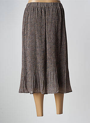 Jupe mi-longue noir MOLLY BRACKEN femme