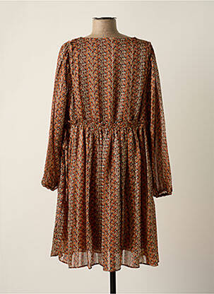 Robe courte marron MOLLY BRACKEN femme