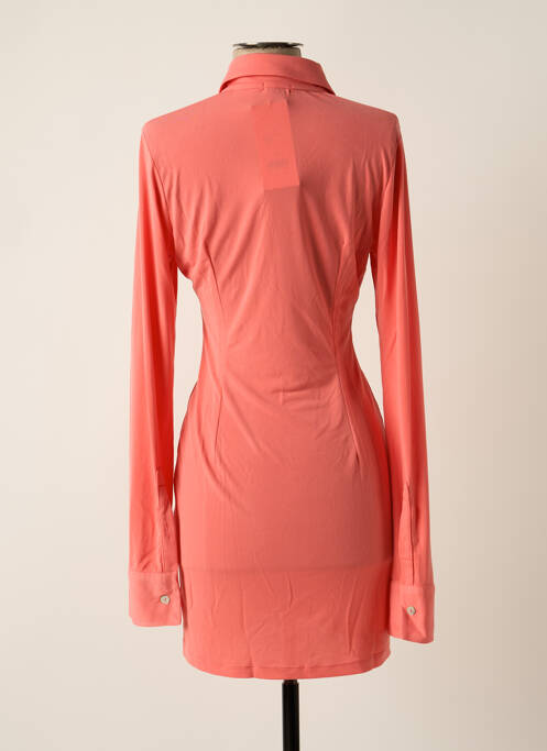 Robe courte rose RECC pour femme