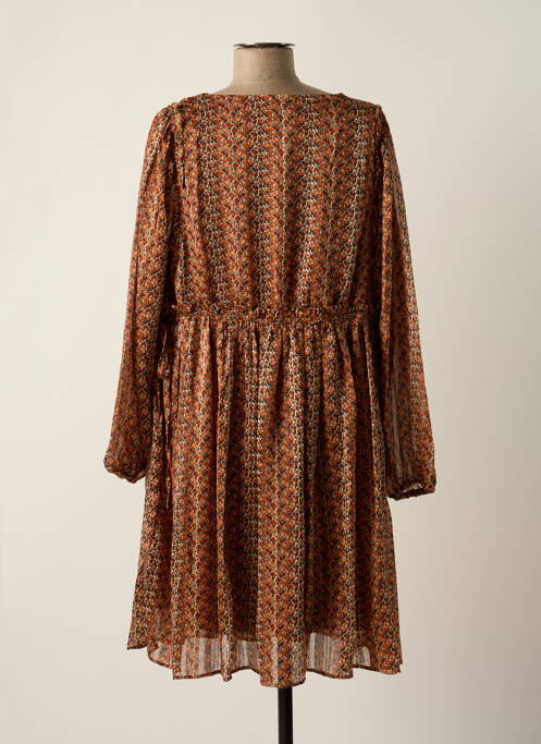 Robe courte marron MOLLY BRACKEN pour femme