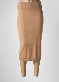 Jupe mi-longue beige PENNYBLACK femme