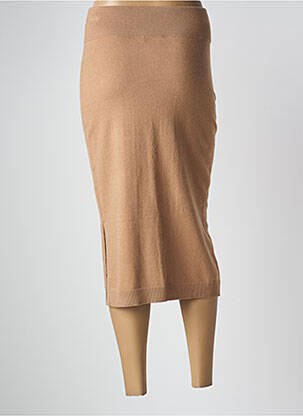 Jupe mi-longue beige PENNYBLACK femme