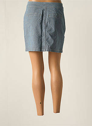 Jupe courte bleu OBJECT femme