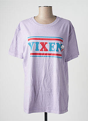 T-shirt violet NEWTONE femme