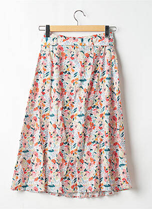 Jupe mi-longue multicolore MOLLY BRACKEN femme