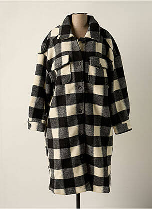 Manteau long noir GRACE & MILA femme