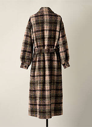 Manteau long vert BELLEROSE femme