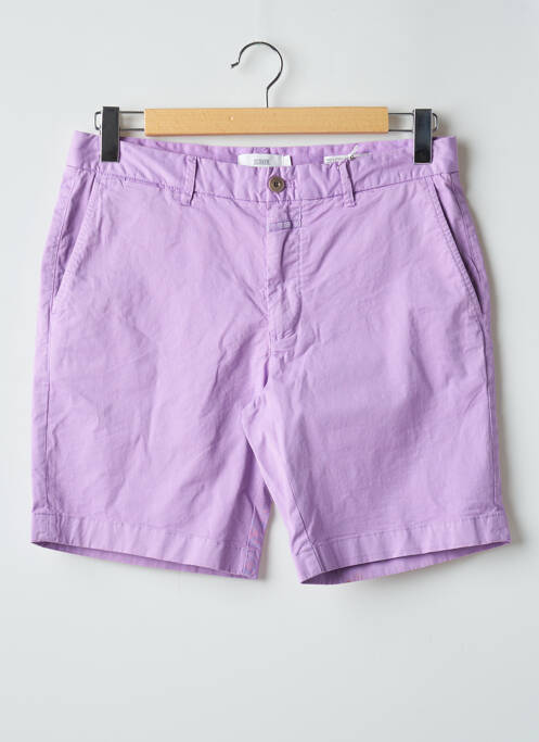 Short violet CLOSED pour homme